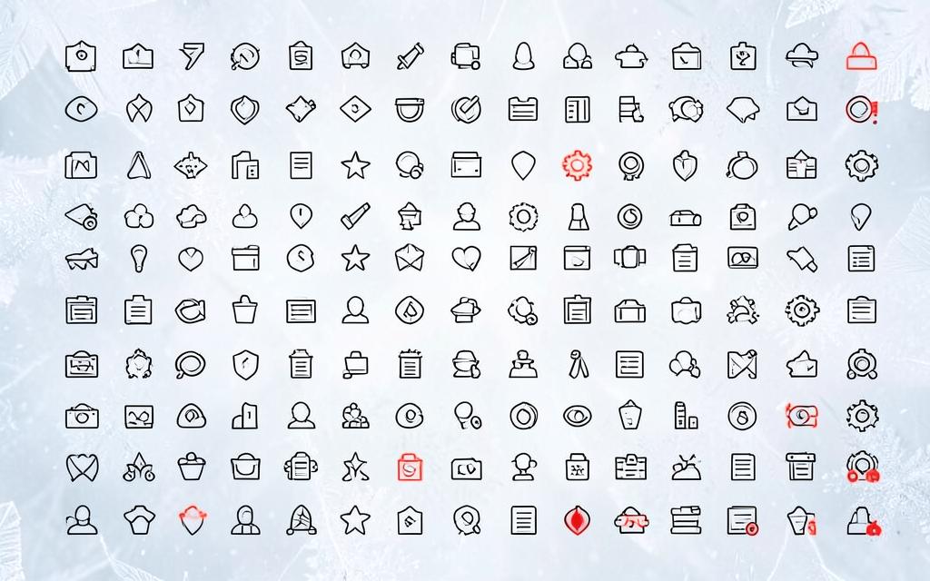 Glyphline Icon System preview